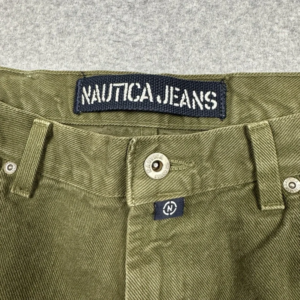 Vintage Nautica Jeans Men's 34x32 Relaxed Denim 90s Y2K Casual Work Minimalist